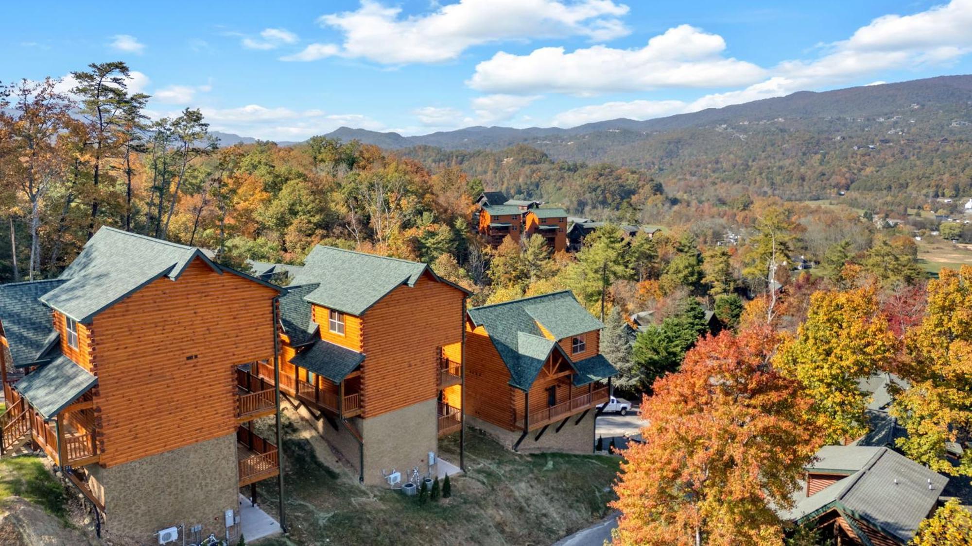 Vila New Luxury Cabin With Indoor Pool, Hot Tub, & Theater Pigeon Forge Exteriér fotografie